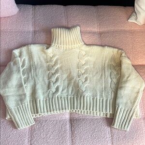 Fashion Nova - Cable Knit Sweater - Small